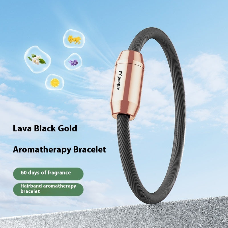 Anti-Static Aromatherapy Bracelet: Outdoor Negative Ion