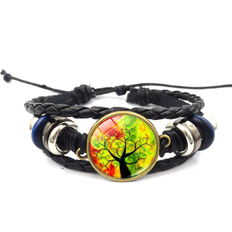 Tree of Life Bracelet (Handmade Jewelry Multilayer Braided Bracelet)