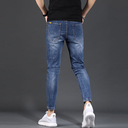 Jeans Summer All Match Stretch Casual Pants for Men