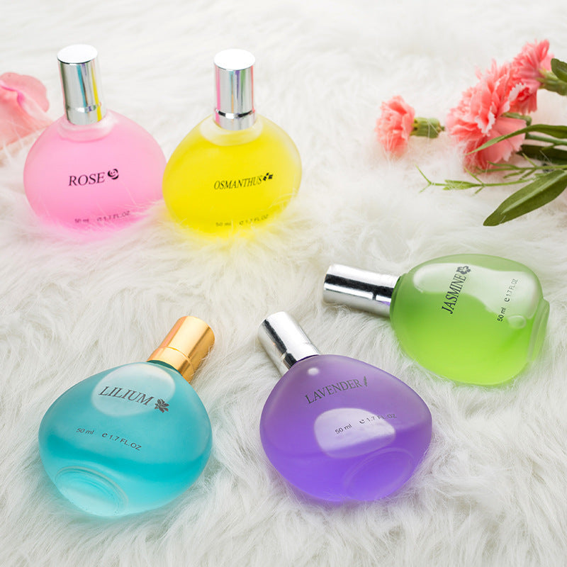 Perfume Floral Light Fragrance: Student Jasmine Rose Osmanthus Perfume for Women