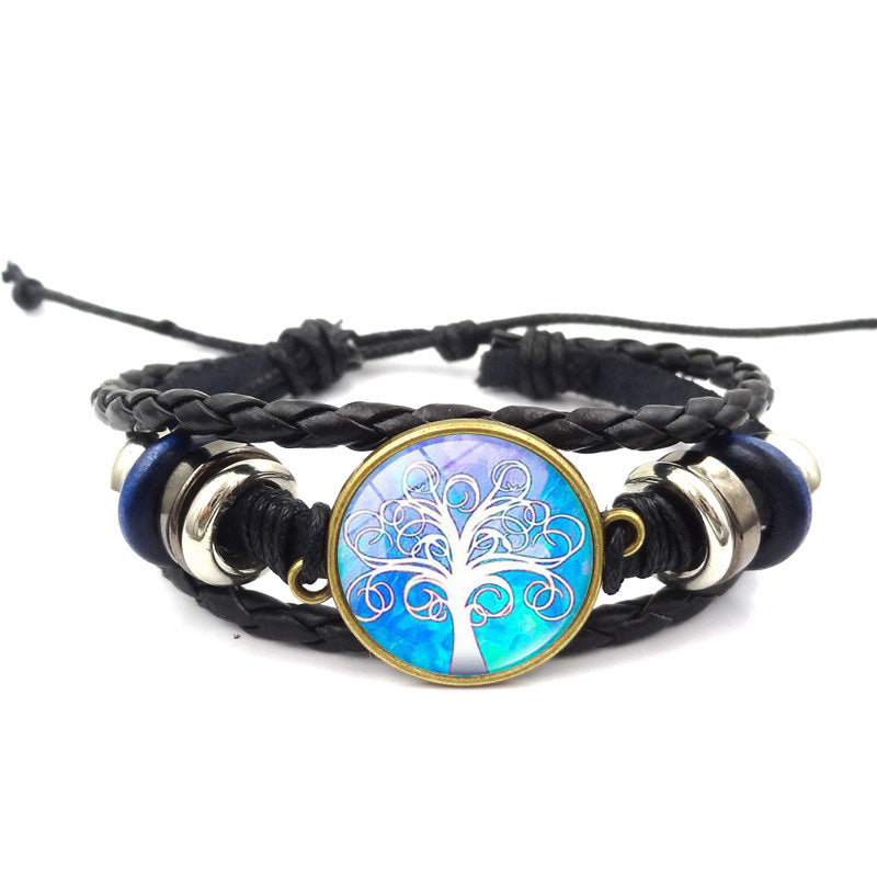 Tree of Life Bracelet (Handmade Jewelry Multilayer Braided Bracelet)