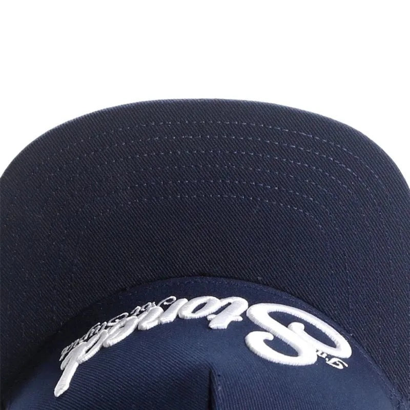 Blue Letters Embroidery Trend Hip Hop Casual Fashion Sports Baseball Cap
