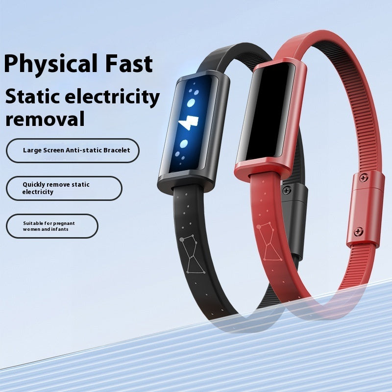 Wireless Anti-Static Wristband Silicone Cordless