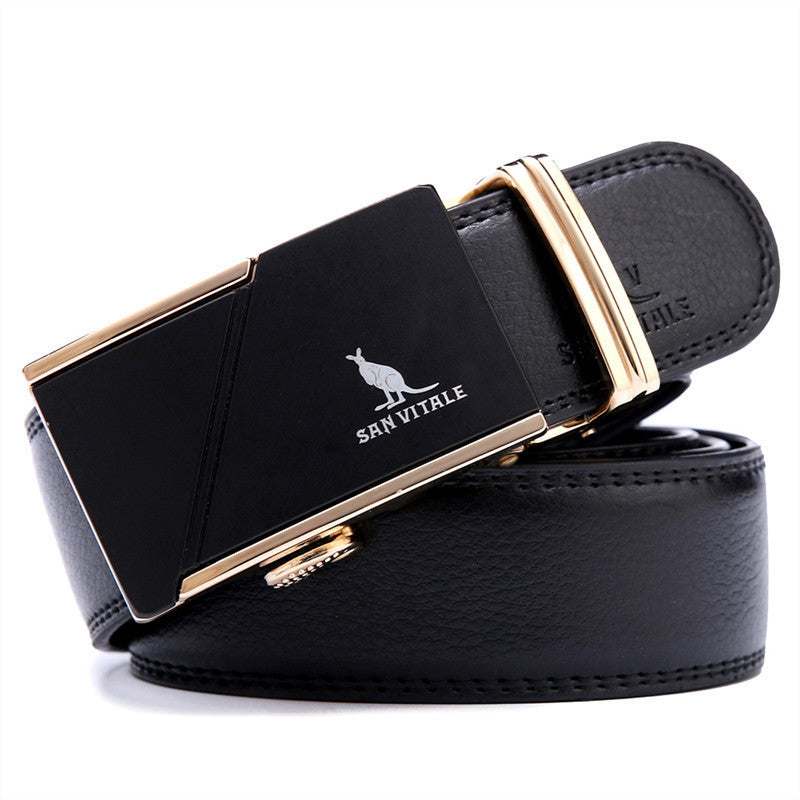 Leather Automatic Buckle Fashion Classic Cowhide Belt
