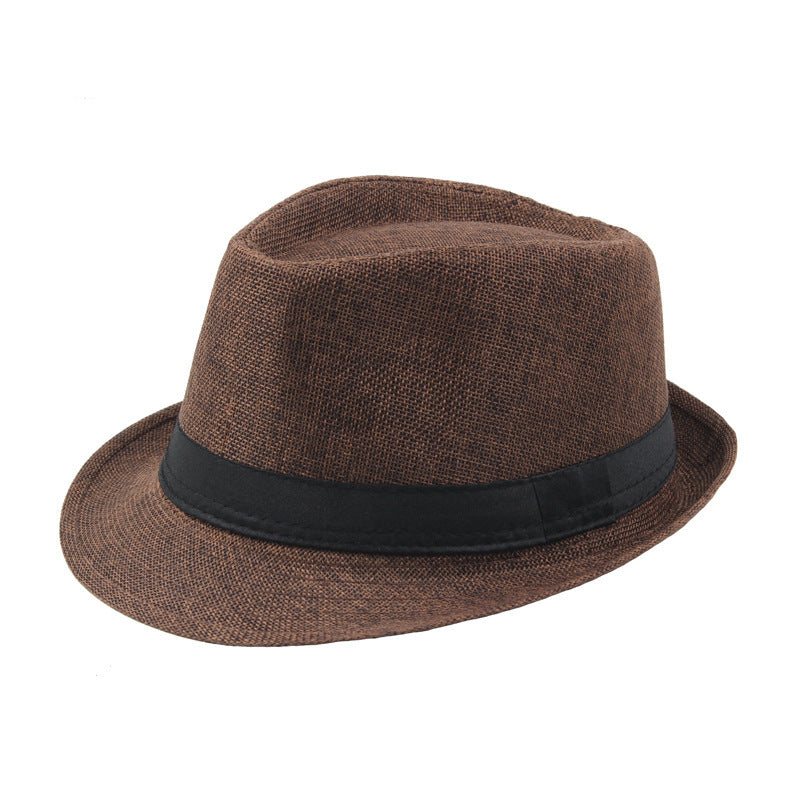 Fashion Personality Linen Top Hat for Men