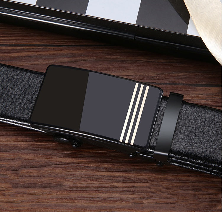 Business Acrylic Automatic Belt for Men