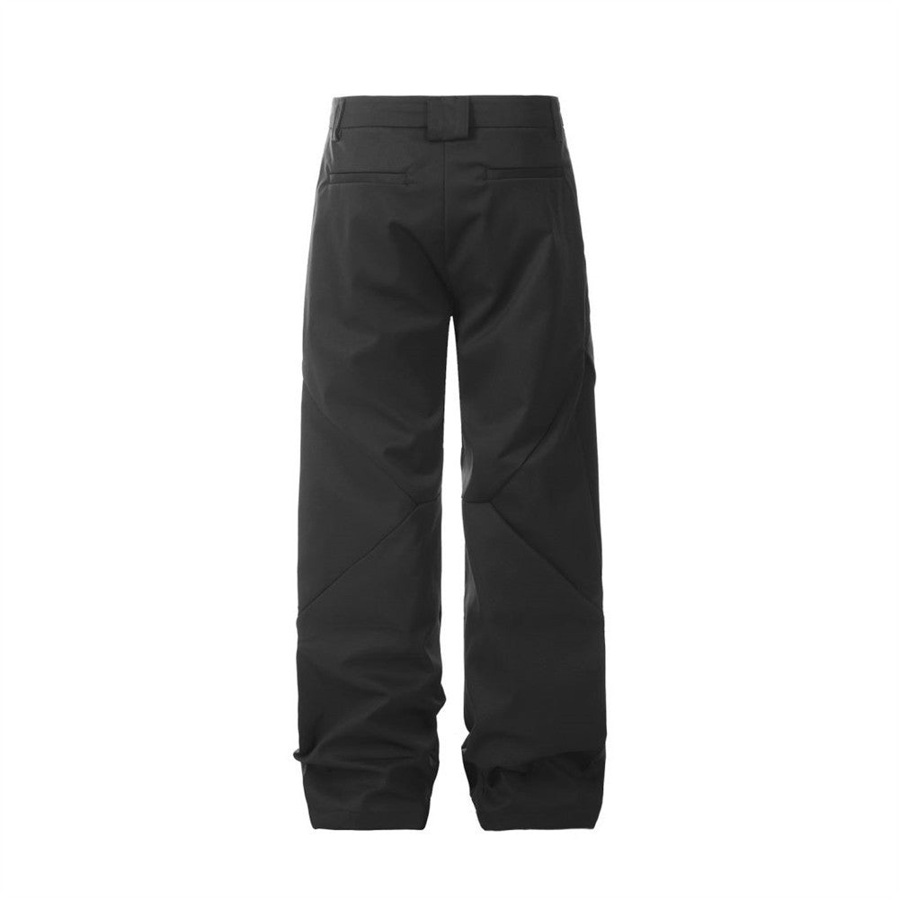 Solid Color Casual Trousers Pants for Men