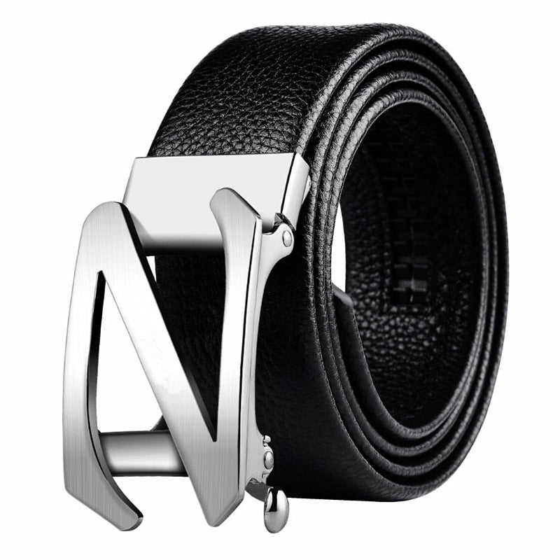 Plus Size Extended Belt Automatic Buckle for Men