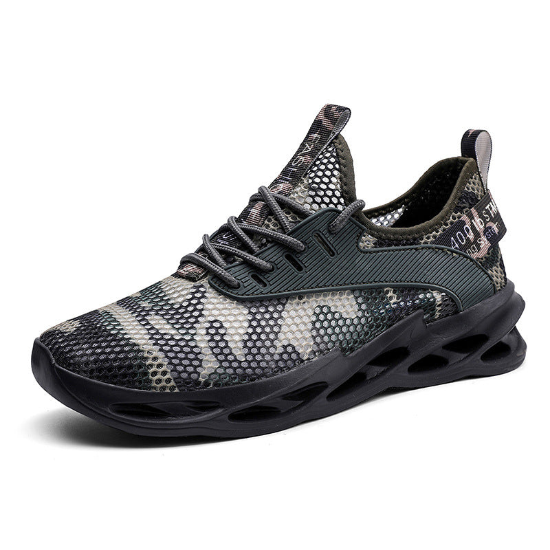 Large Mesh Blade Sneaker Shoes: Breathable Summer