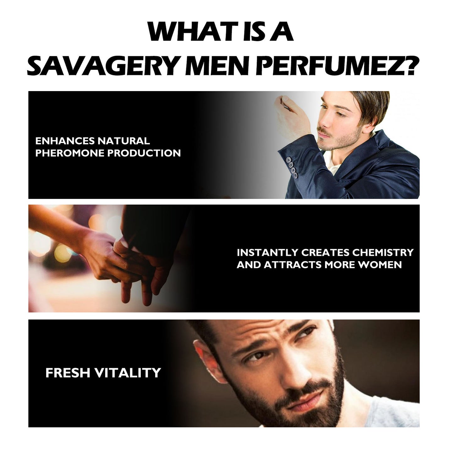 Perfume Natural Fresh Alight Fragrance Long-lasting & Portable for Men