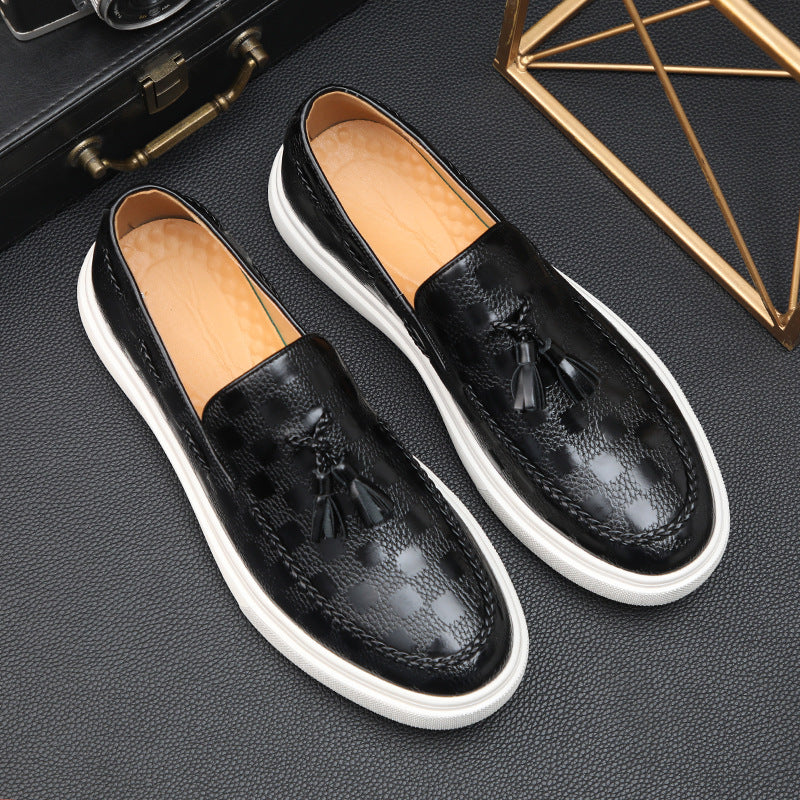 Summer Breathable One Pedal Korean Style Versatile Slip-on Casual Shoes for Men