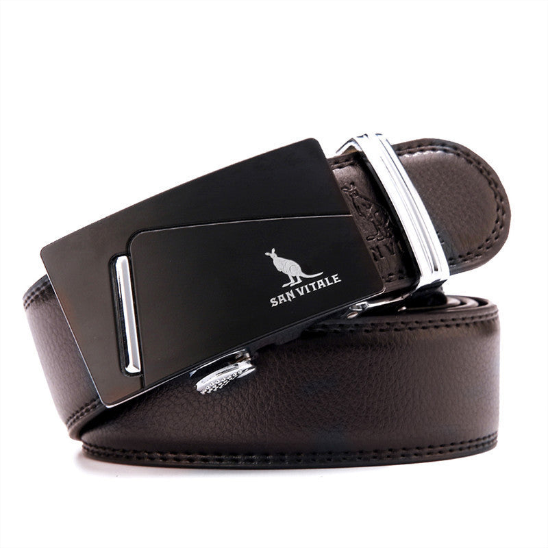 Leather Automatic Buckle Fashion Classic Cowhide Belt