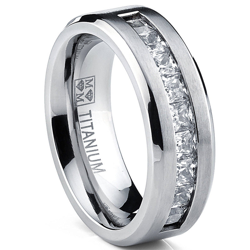 Luxury Diamond Engagement Ring for Men