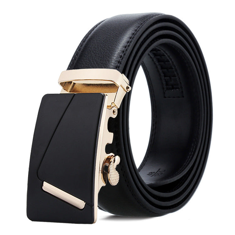 Belt Automatic Buckle Business Trouser Belt for Men