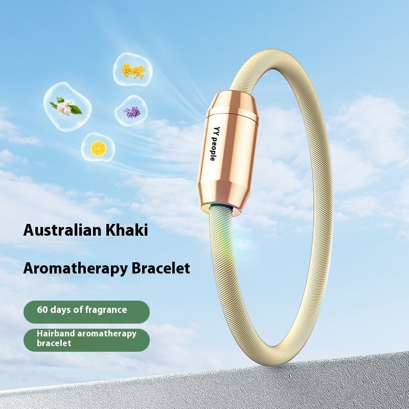 Anti-Static Aromatherapy Bracelet: Outdoor Negative Ion