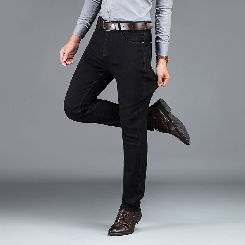 Casual Straight Stretch Long Pants for Men